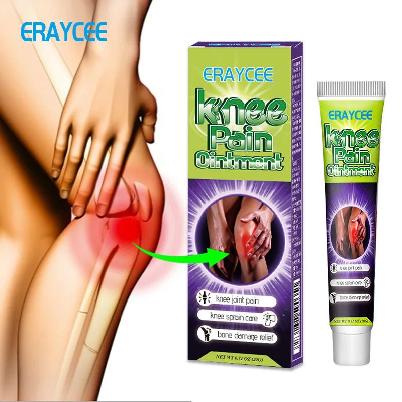 ERAYCEE-Fórmula Herbal Joelho Creme, Cuidados Com A Pele Creme, Creme De Joelho, Pescoço, Cintura, Perna