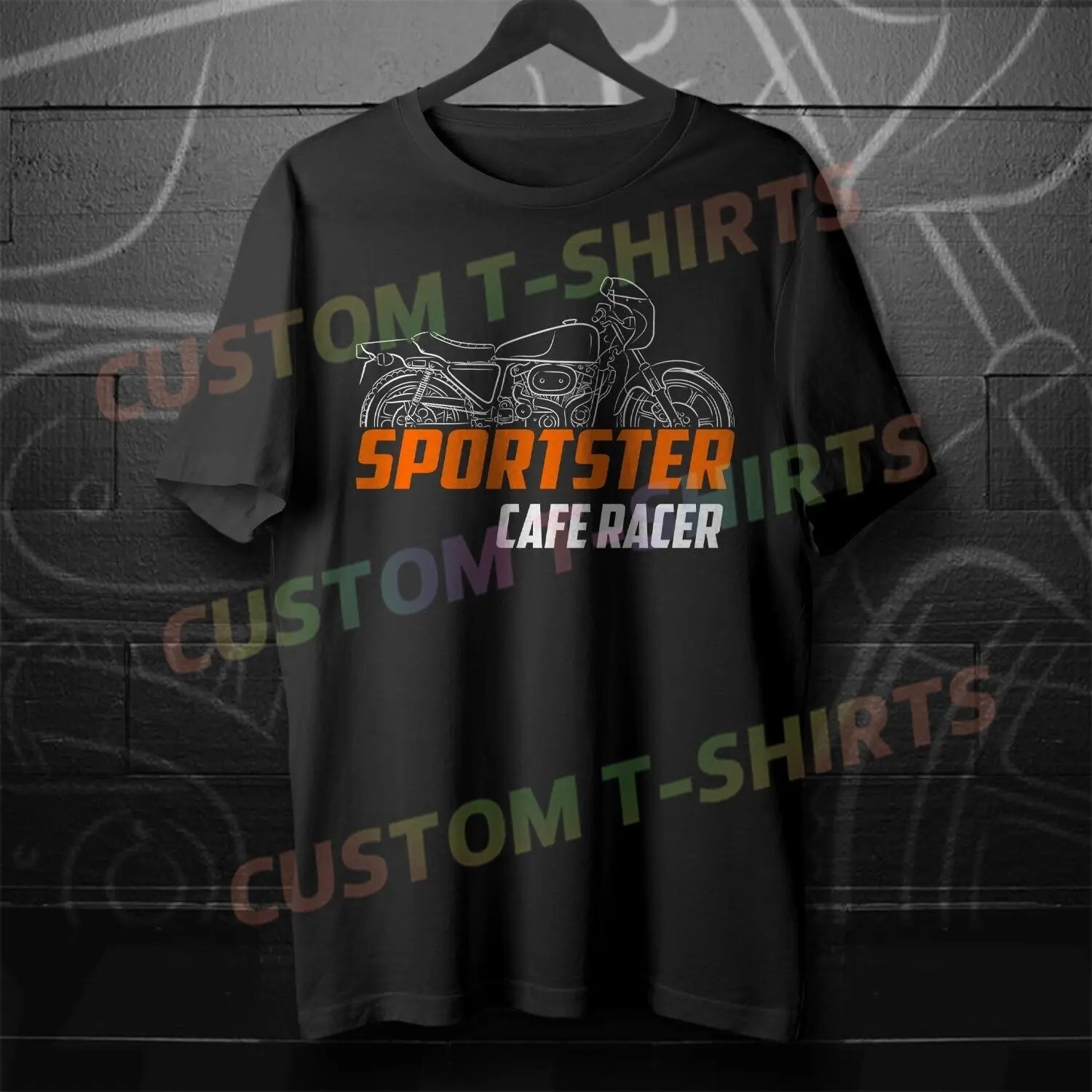 

XLCR Cafe Racer 1000 Motorcycle Logo T Shirt for Men Leisure Tee High Quality 100% Cotton