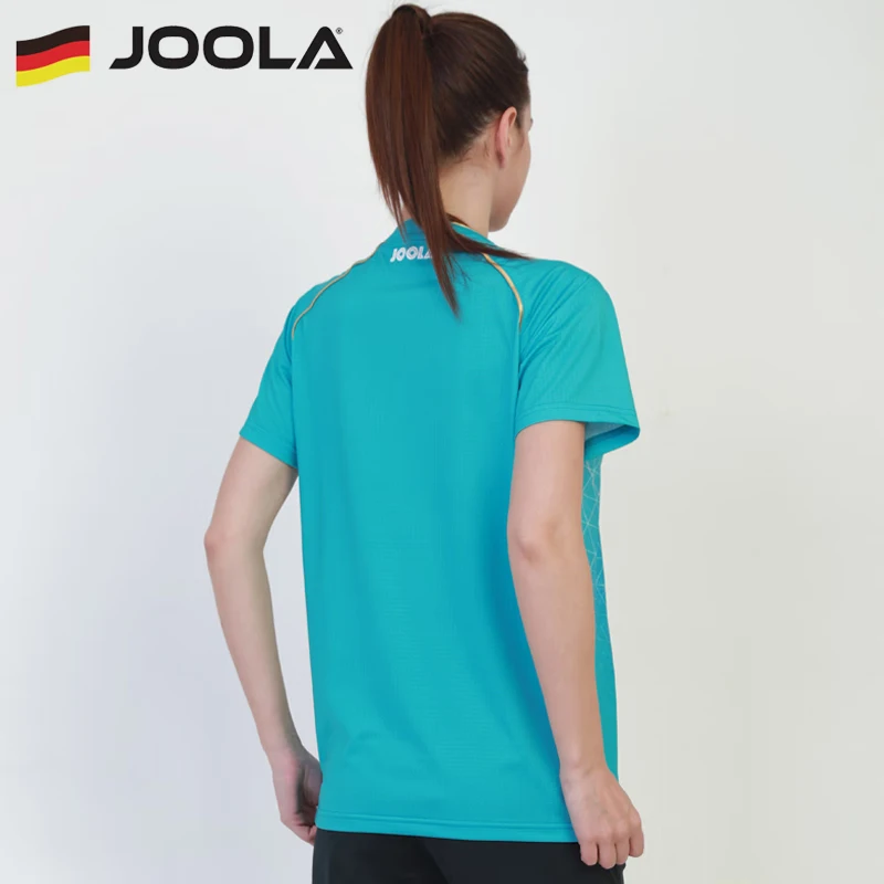 JOOLA Table Tennis Jersey Men Women 3203 Colorful Comfortable Sports T-shirt Quick Dry Short Sleeve Ping Pong Shirt Elastic