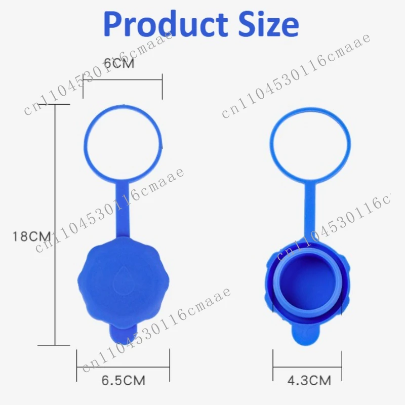 

NEW 10/40/80 PCS Silicone Water Jug Cap Upgrade Reusable Replacement Caps Non Spill Lids for 5.5cm diameter Water Bottle