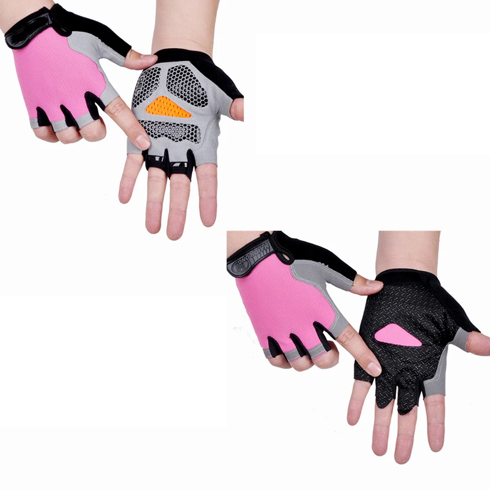 

1Pair Breathable Outdoor Riding Gloves Half Finger Lightweight Non Slip Grip Gloves for Biking Cycling Driving Hiking Jogging