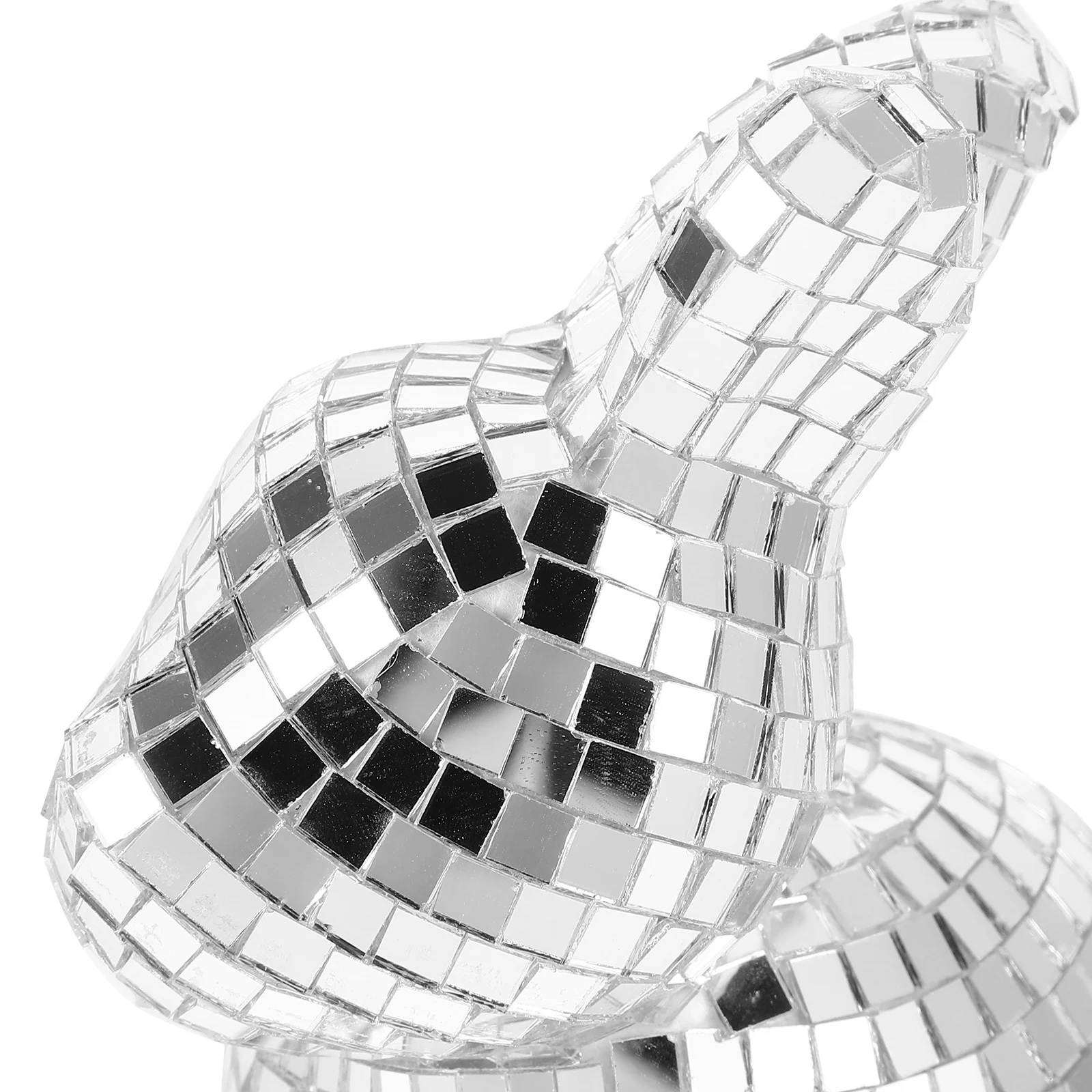 Rabbit Ornament Small Disco Ball Ornaments Outdoor Christmas Party Decorations Foam