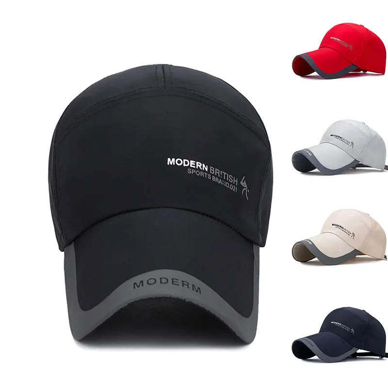 Letter Printed Baseball Cap Unisex Adjustable Sun Hats Summer Outdoor Fishing Casual Hats All-match Hip Hop Caps Free Shipping