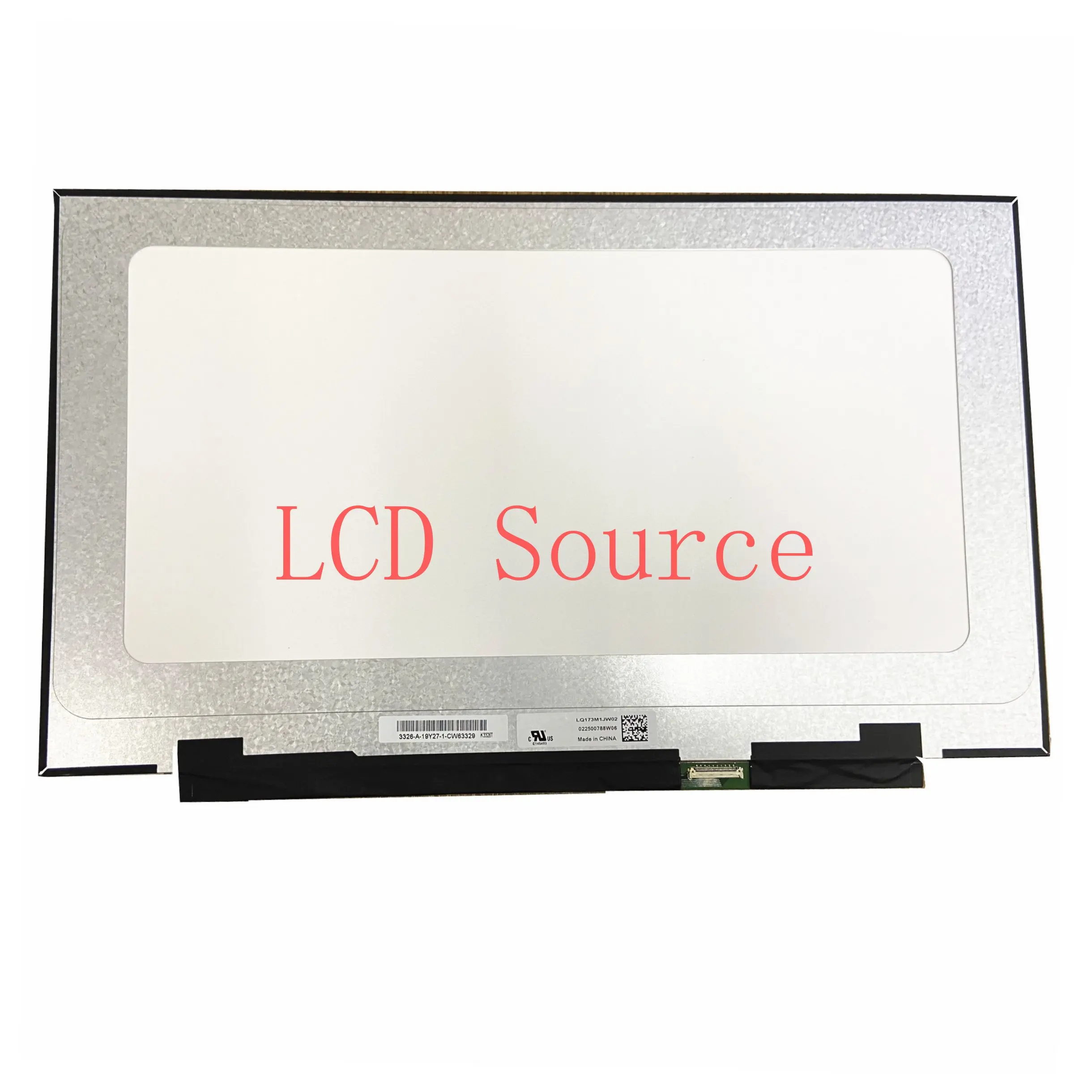 Écran LCD étroit 17.3 pouces FHD IPS pour ordinateur portable, 40 broches