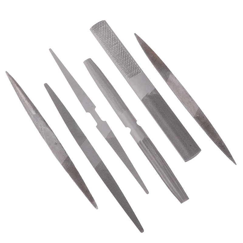 Double-Head Files Half Round Files Hand File Sharp Flat File Shaping Polishing For Carving Filing Half-Round Wax Shaping File