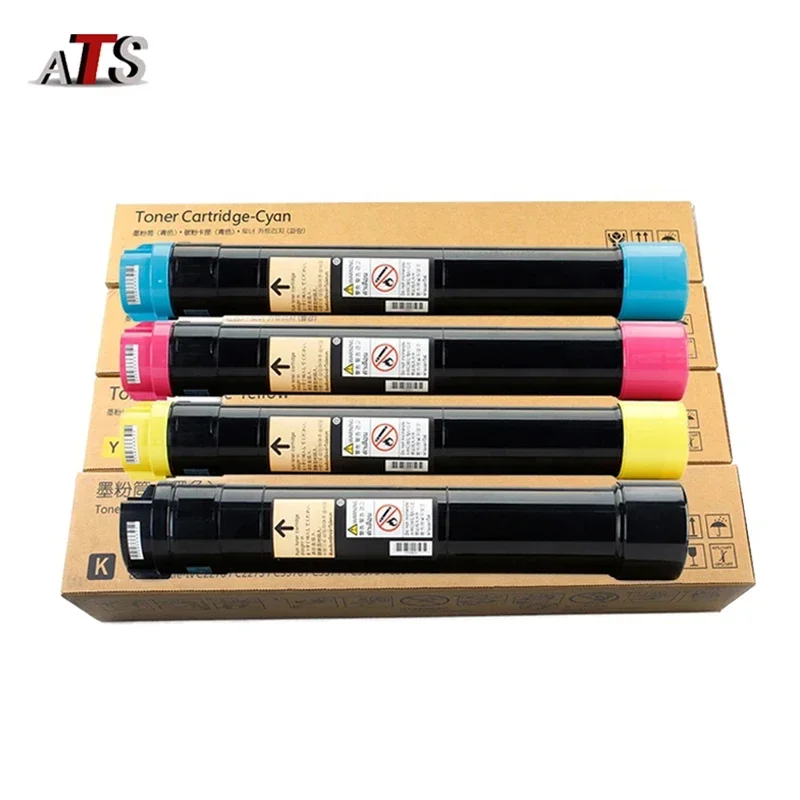 1Set 4PCS 7800 Toner Cartridge for Xerox Phaser 7800 5005 7800DN 7800DX 7800GX DocuPrint C5005D 5005D C5005 Toner Powder