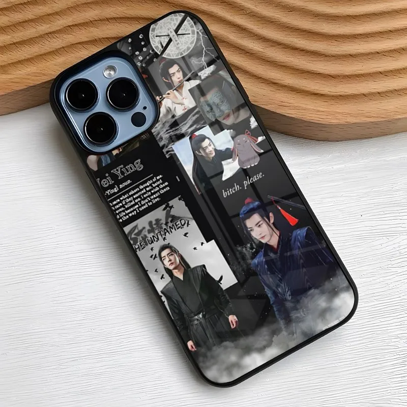 ChenQingLing The Untamed Wang Yibo XiaoZhan Phone Case For SAMSUNG S22 S20 ULTRA S21 S30 23 Note5 7 8 9 10 Plus S9 S10E  PC+TPU