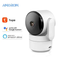 Tuya-cámara Ip Wifi para interiores, Monitor inalámbrico para bebé, visión nocturna, detección Ai, cámaras de vigilancia P2P, compatible con Google Home y Alexa, 1080P