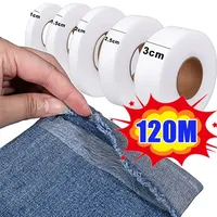 Double-sided Non-woven Interlining Adhesive Tape Iron On Hem Tape Edge Shorten Repair Pants For Hats Clothes DIY Sewing Crafts