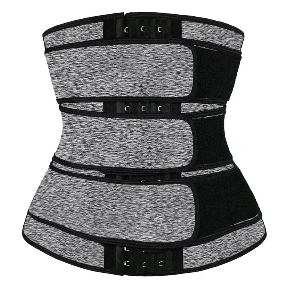 

Women Waist Trainer Corset Trimmer Belt for Weight Loss Sweat Body Shaper Belly Cincher Sports Girdle Fat Burner Band