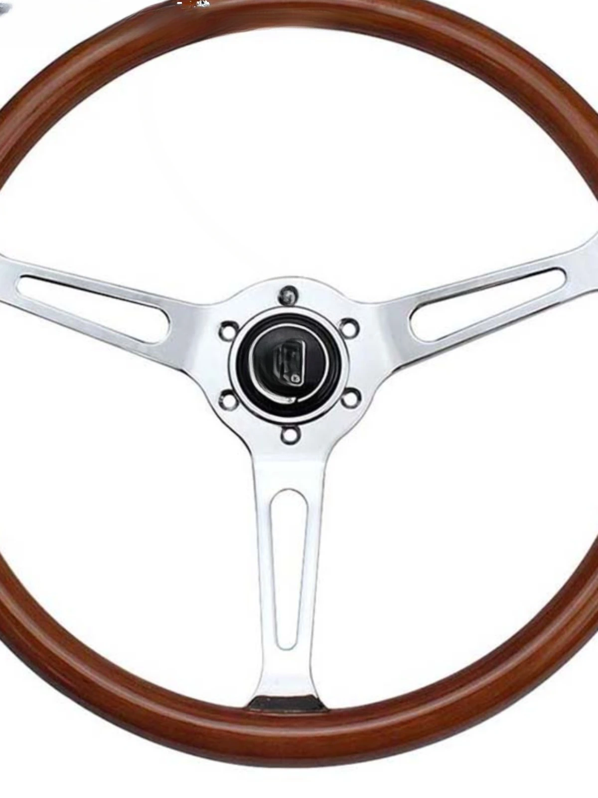 

Applicable to Retro Pusang Jetta Sanglv Baolai Big Dipper BYD Peach Wood Paint Modified Car Steering Wheel 15-Inch