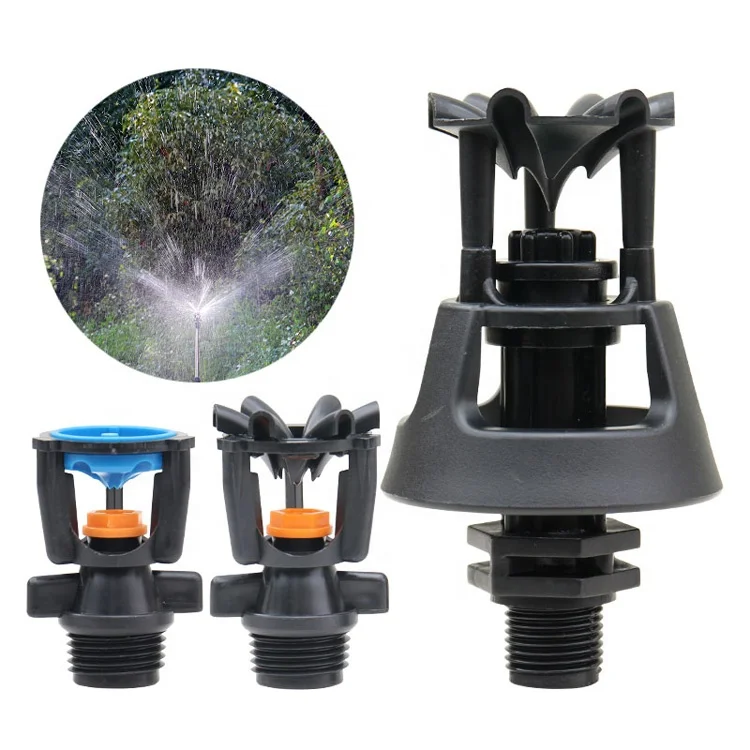 High Jet Angle 360 Degree Rotating Garden Sprinkler 1/2'' Male Thread Wobbler Sprinkler For irrigation