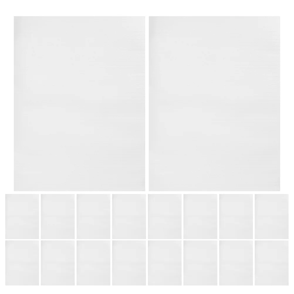 100 Pcs Jewelry Foam Bubble Packaging Bag Baggies Cushioning for Shipping Sheet