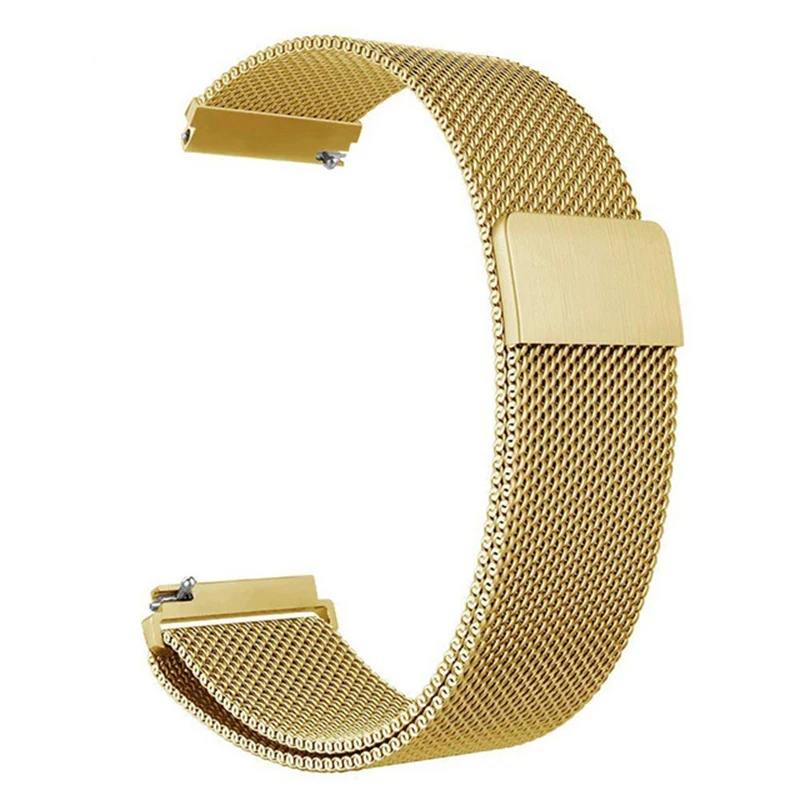 18mm 22mm 20mm Uhrenarmband für Samsung Galaxy Watch 7/6/5/4/3 S3 Active2 Huawei Watch GT 7 Pro GT6 GT5 GT4 3 Edelstahlarmband