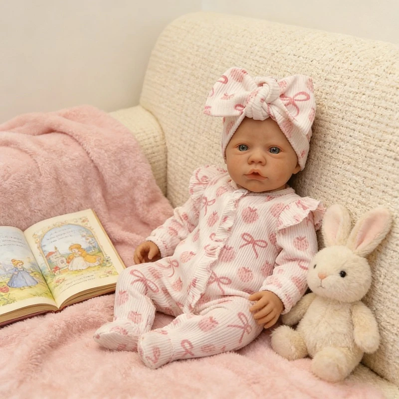 

Кукла-реборн «Призрак», 48 см, реалистичная, спящая, девочка, новая