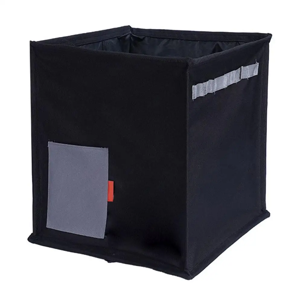 Outdoor Camping Triangle Bag Folding Picnic Storage Box Garbage Bin Trunk Storage Basket Dirty Cloth Toy Kitchenware Storage