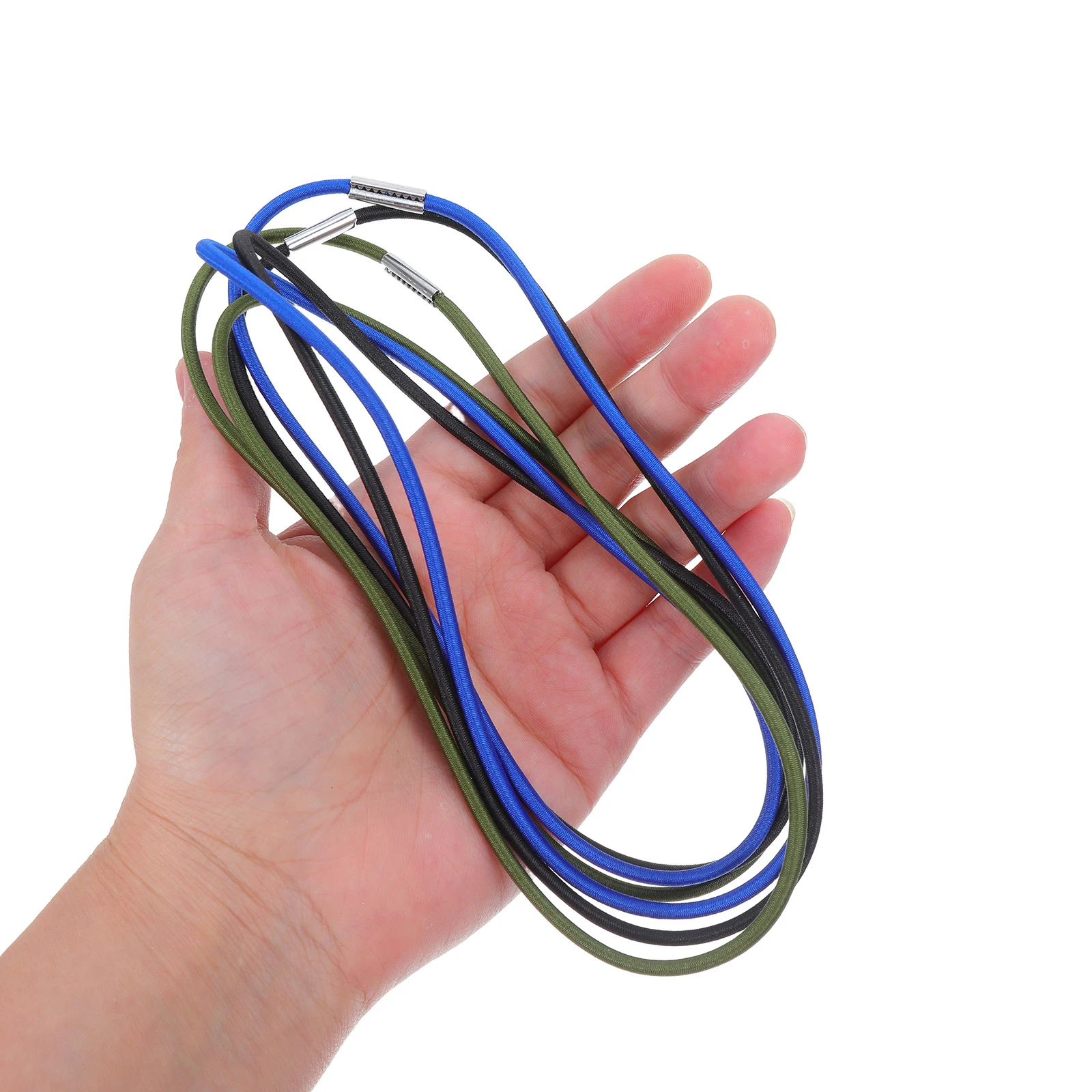 

12Pcs Elastic Rubber Bands Adjustable Trash for Kitchen Garbage Bag Secure Fasteners Waterproof Heavy Duty Gripper