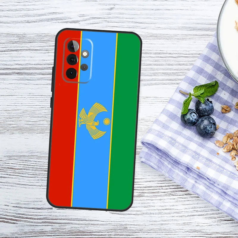 Dagestan Flag Coat Of Arms Cover For Samsung Galaxy A15 A25 A35 A55 A53 A33 A13 A52 A32 A12 A51 A71 A14 A34 A54 Case