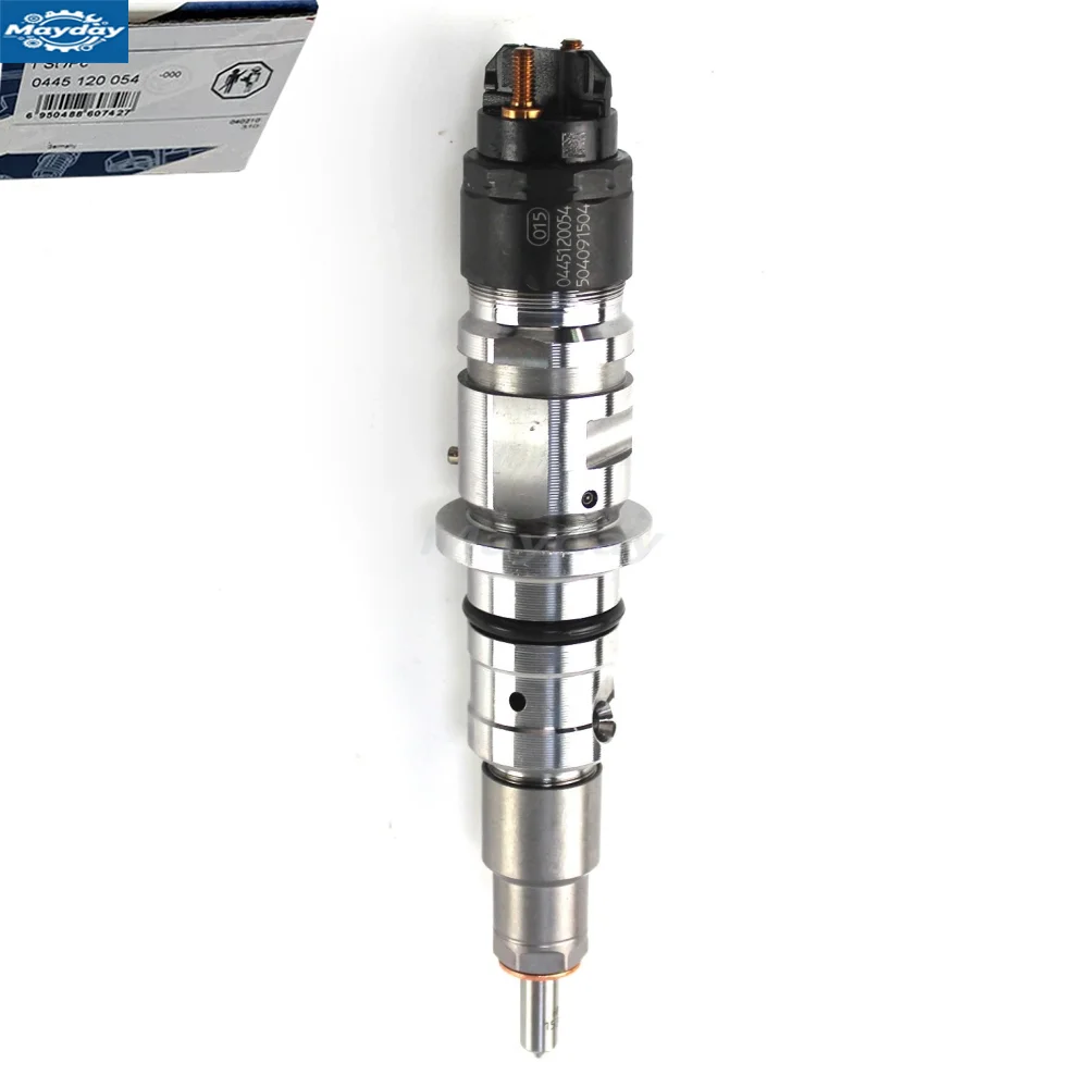 New Common Rail Fuel Injector OEM Bosc-h 0445120054 504091504 2855491 For IVEC-O Eurocarg-o