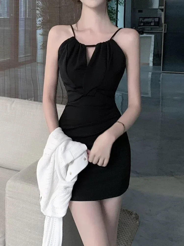 Sukienka Gorsetowa Damska Sukienki Dla Kobiet Odkryte Ramiona Obcisła Bez Rękawów Seksowna Krótka Mini Plażowa Retro Jednoczęściowa Plus Size