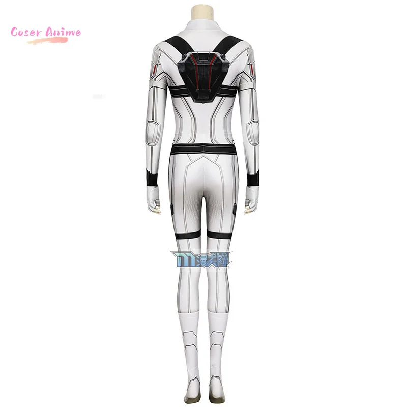 بدلة كوزر فيلم الأرملة السوداء التأثيرية ثلاثية الأبعاد للنساء أزياء رومبير لحفلات الهالوين Zenti