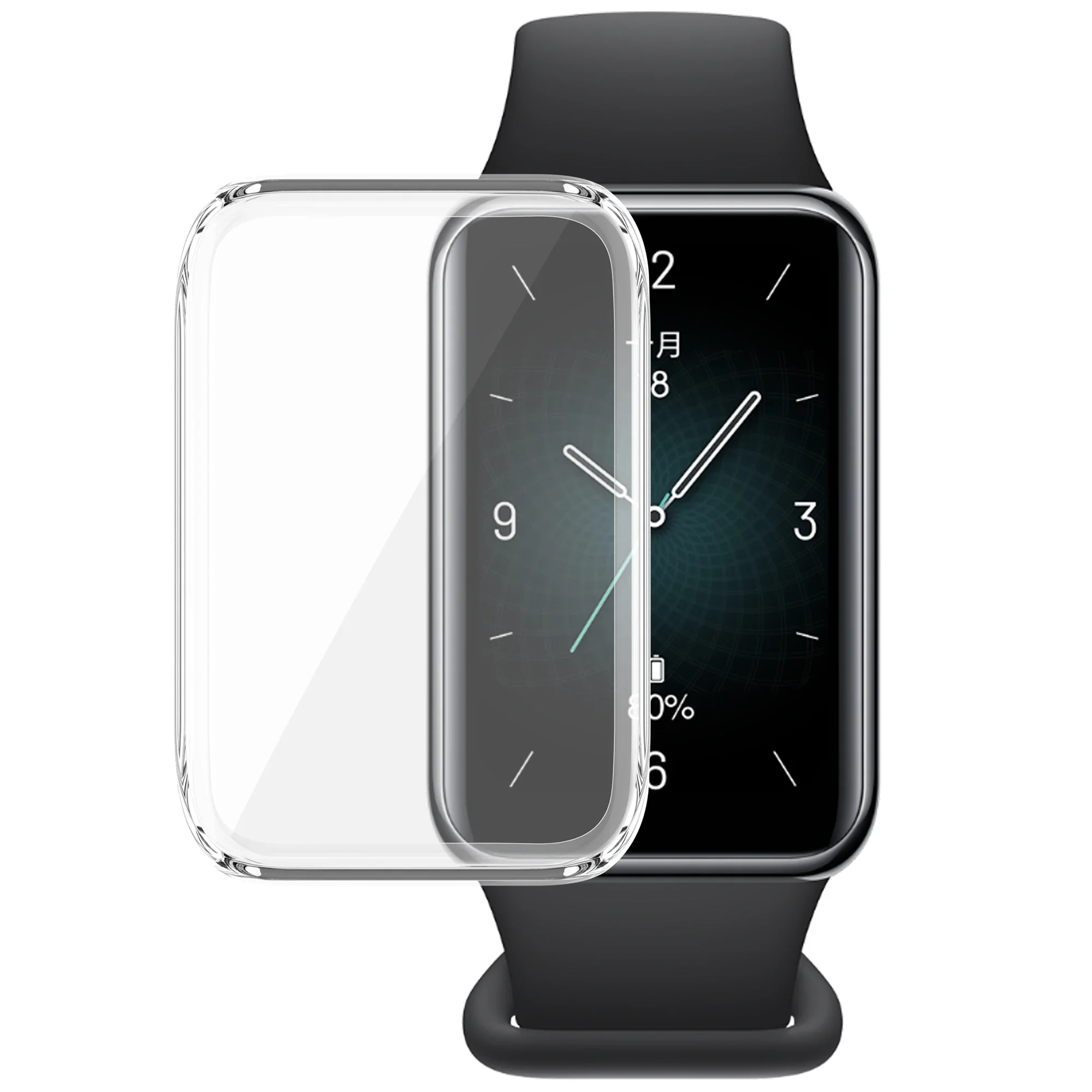 Accessori per la copertura completa della protezione dello schermo della custodia morbida in TPU per Honor Band 10/9