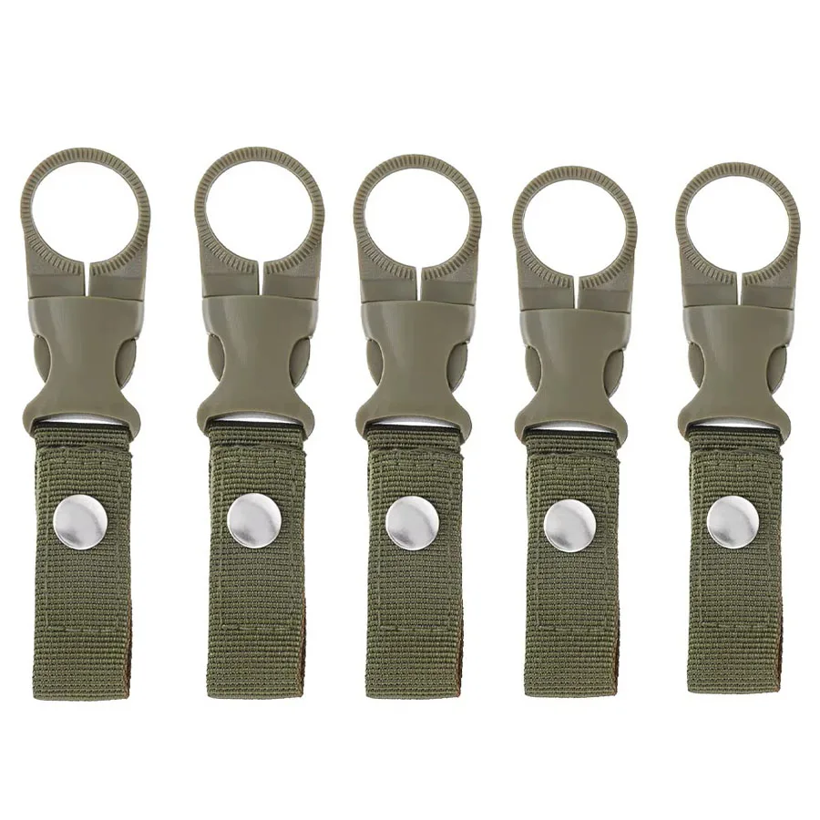 Gurtband Wasserflaschenhalter Klettern Karabiner Gürtel Rucksack Aufhänger Haken Clip Multifunktions Wasserflasche Nylon Schnalle Haken Clip
