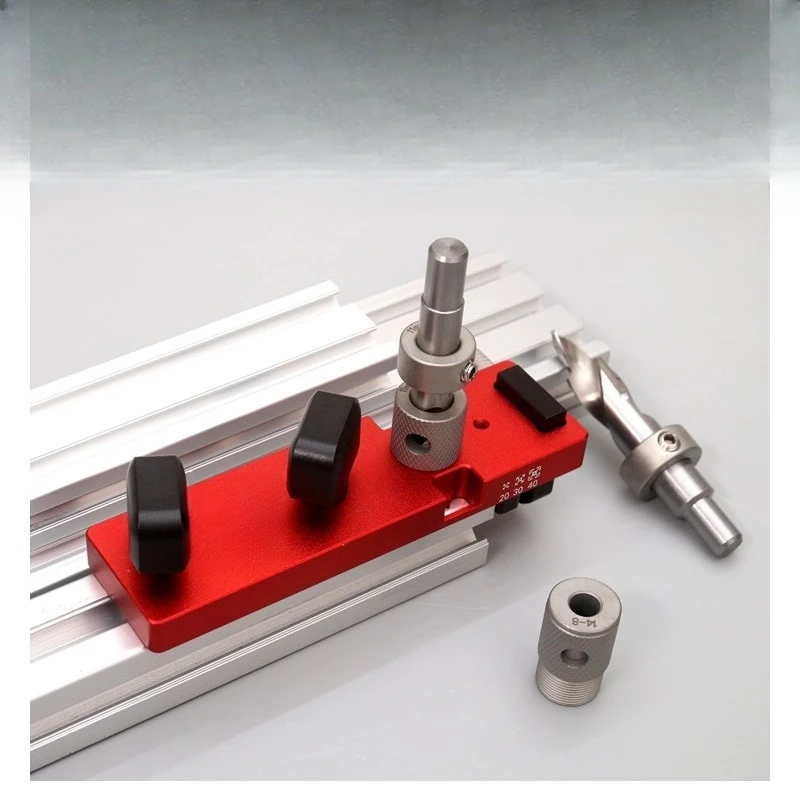 Aluminum profile hole punch quick positioning profile  bookcase wardrobe plus tools