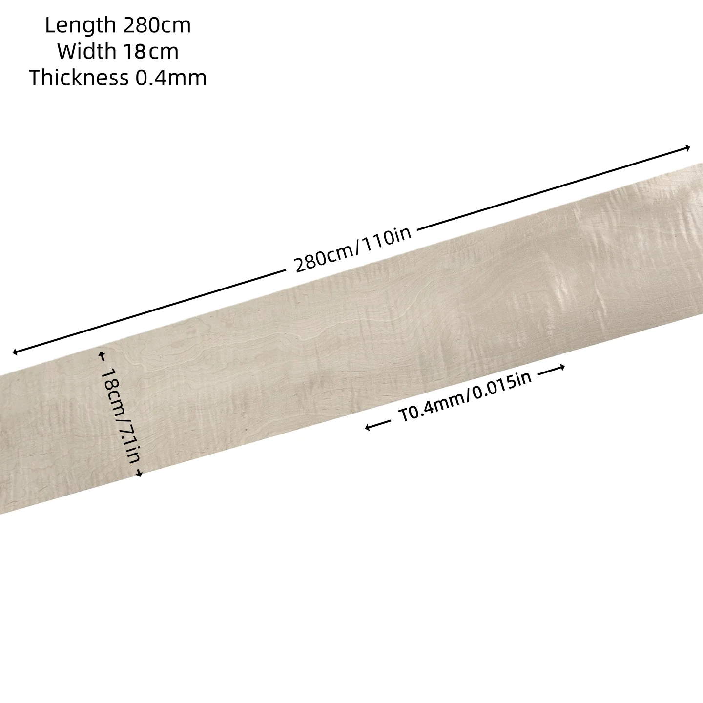 Natural Maple Wood Veneer  for Furniture Cabinet Refinishing DIY Home Decor Projects Speaker Veneer   Furniture Decor