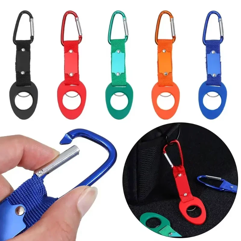

Silicone Mineral Water Bottle Buckle Backpack Rubber Water Bottle Hanging Outdoor Water Kettle Beverage Bottle Buckle