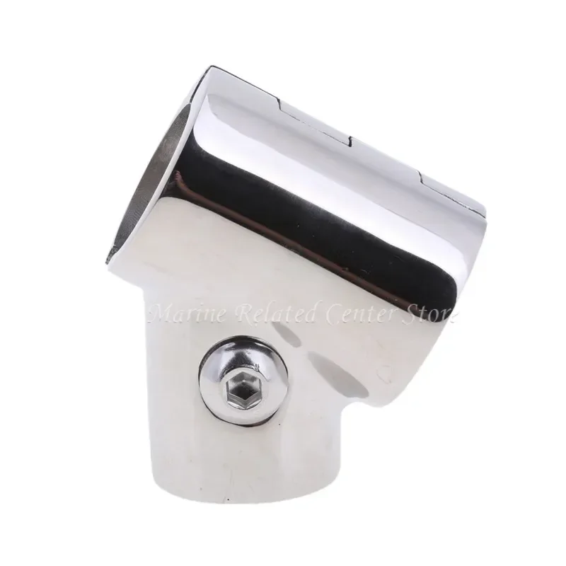 22/25mm Boat Hand Rail Fitting 60 Degree Tee 316 Stainless Steel Tee Fitting For Marine RV Yacht Boat Accessories Marine