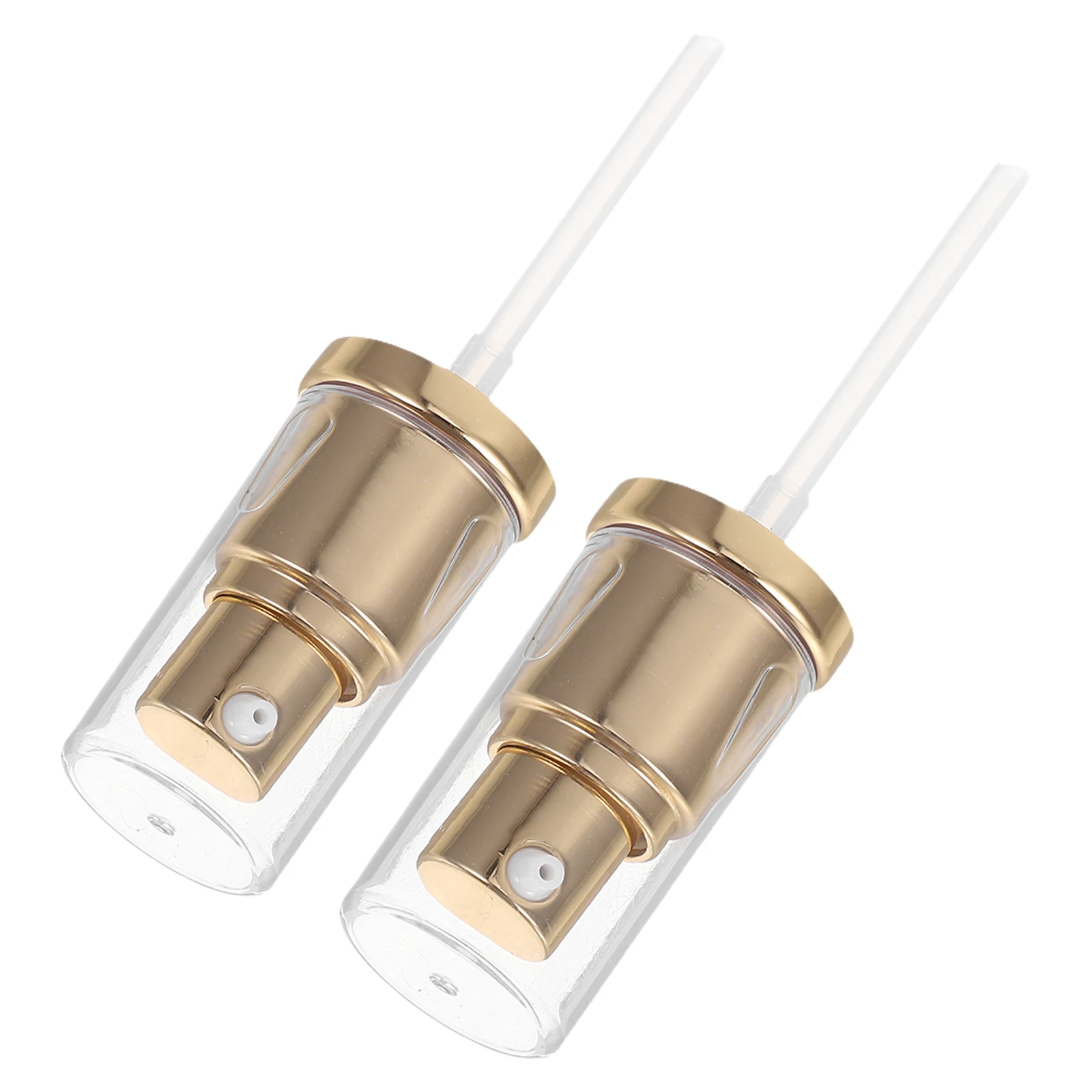 

2Pcs Foundation Liquid Pump Replacement Plastic Bottle Pump Head Dispenser for Foundation Application