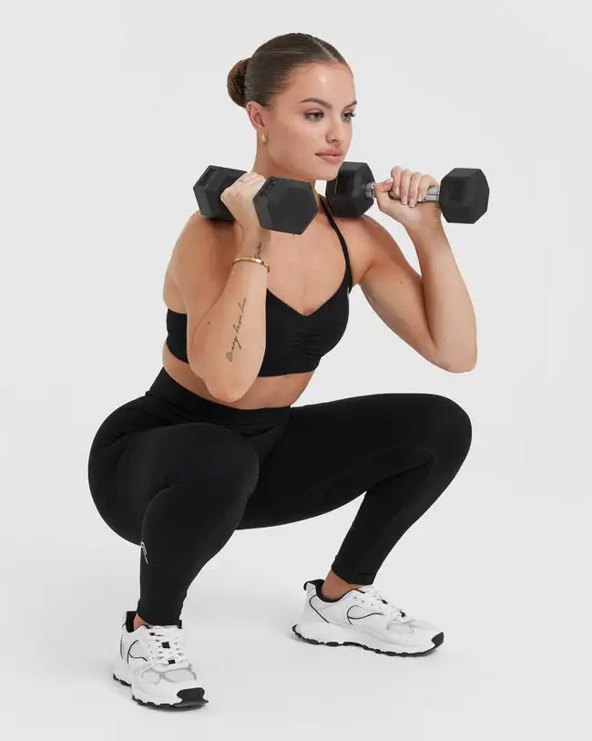 Legginsy sportowe damskie Oneractive Fitness, bezszwowe, elastyczne, jednolite legginsy do jogi, treningu fitness, do ćwiczeń w tempie wolnym.