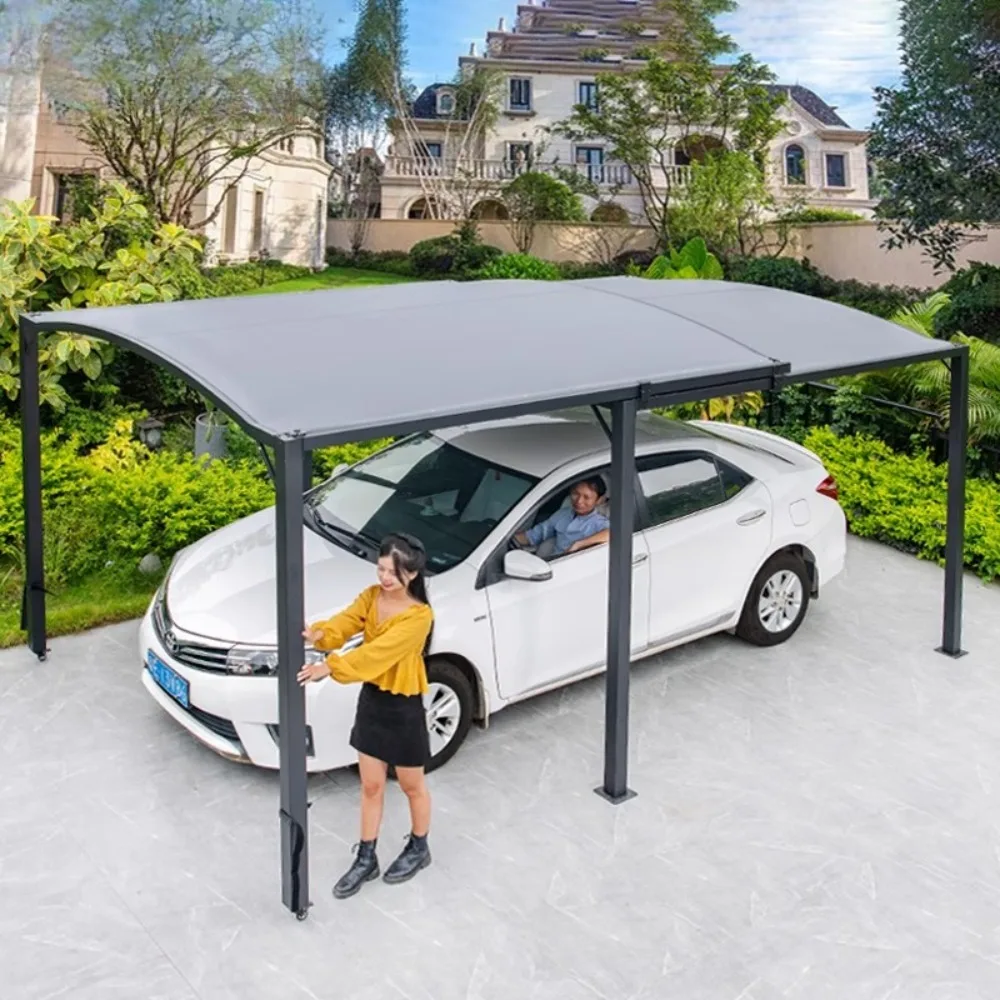 

Fujimura outdoor retractable parking shed multi-function car awning outdoor