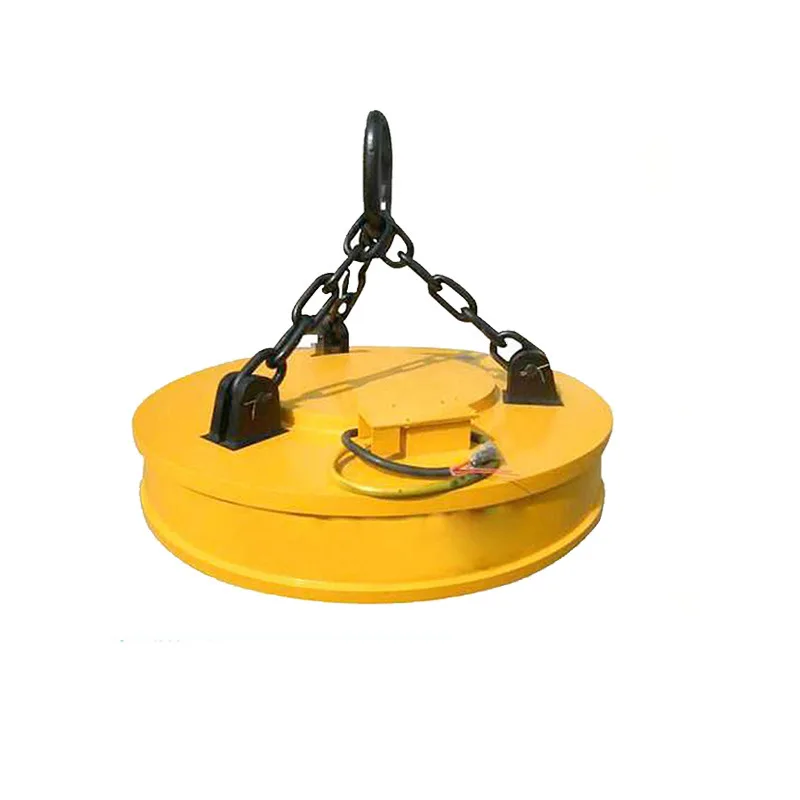 

Electromagnetic chuck Round strong magnetic electromagnetic crane Large suction and wear-resistant electromagnetic crane