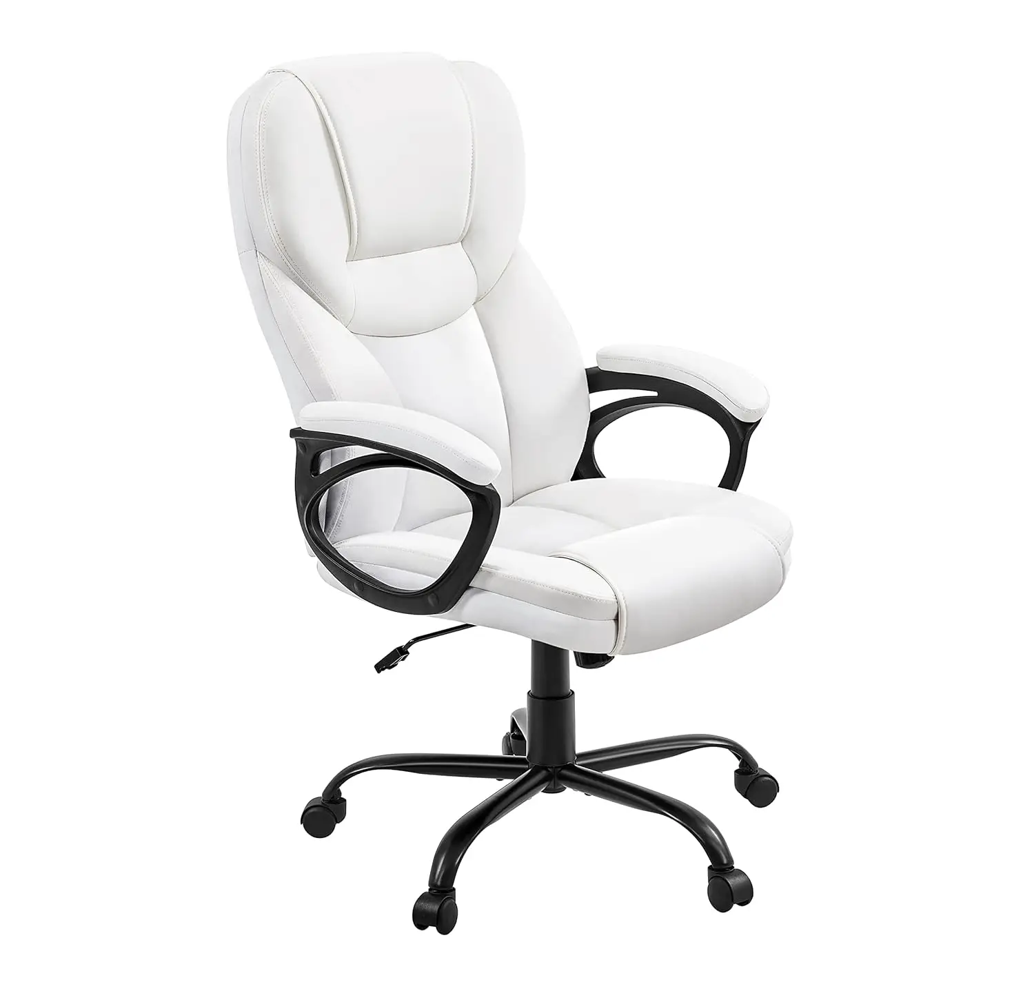 

High Back Executive Office Chair Faux Leather Ergonomic Managerial Chair for Meeting Computer Large Seat, Sturdy, Customized