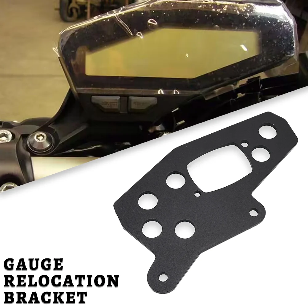 

For Yamaha FJ-09 FZ-09 MT-09 2014 2015 2016 2017 2018 2019 Motorcycle Gauge Relocation Support Bracket Centers and Lowers Dash