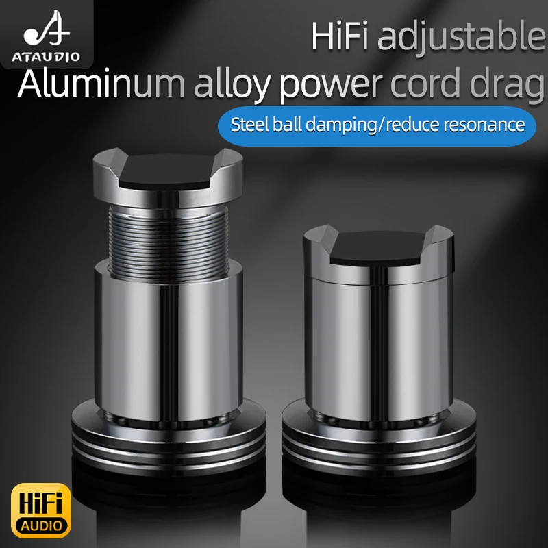 قطعة واحدة HIFI قابل للتعديل الصوت كابل الطاقة قوس حامي سبائك الألومنيوم كابل صينية آلة ترايبود