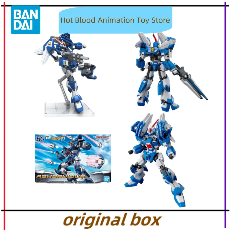 

Bandai Figure Model Super Robot Wars HG ASHSAVIOUR Anime Figures Toys Collectible Gift for kids Genuine Brand New and Unopened