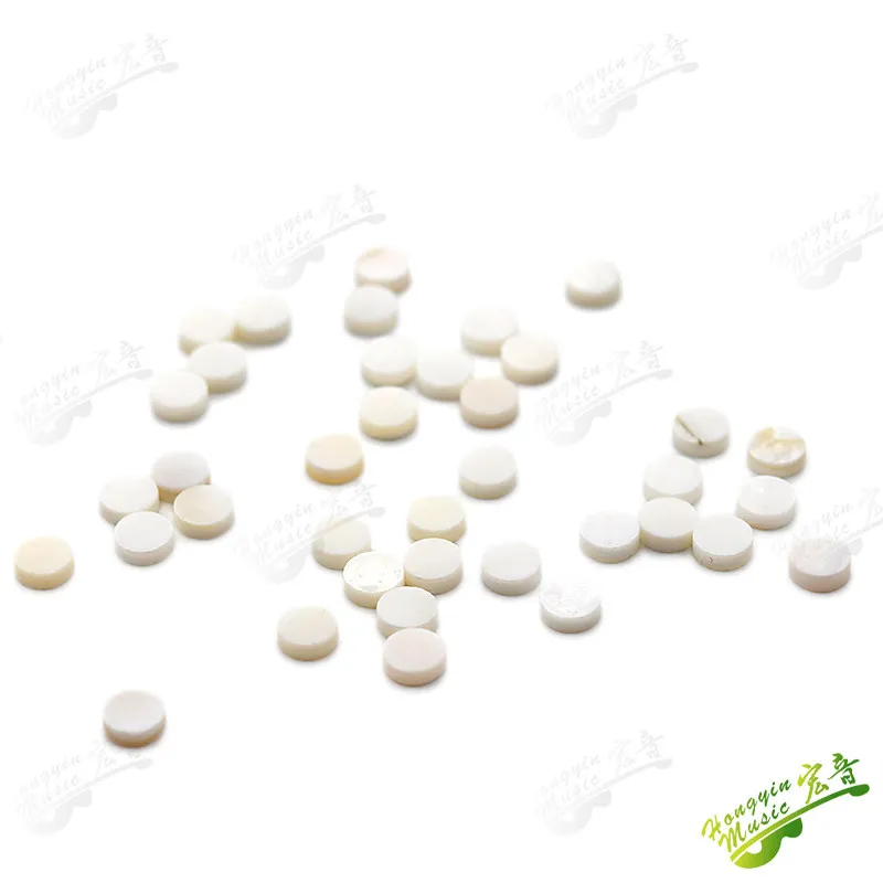 HUATOOL 10 Stück/Set Echte Farbige Abalone-Muschelklangpunkte Gitarrenzubehör Material Durchmesser 2mm/3mm/4mm/5mm/6mm – Detail 21