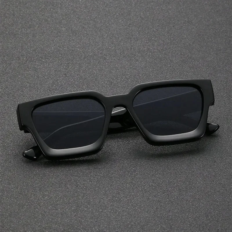 Fashion Square Vintage Sunglasses Men Women Retro Driving Fishing Sun Glasses UV400 Black Eyewear