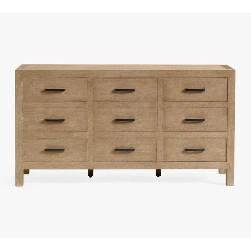 American Vintage Solid Wood Chest of Drawers Simple High Quality Home Furniture Perfect for Bedroom Storage