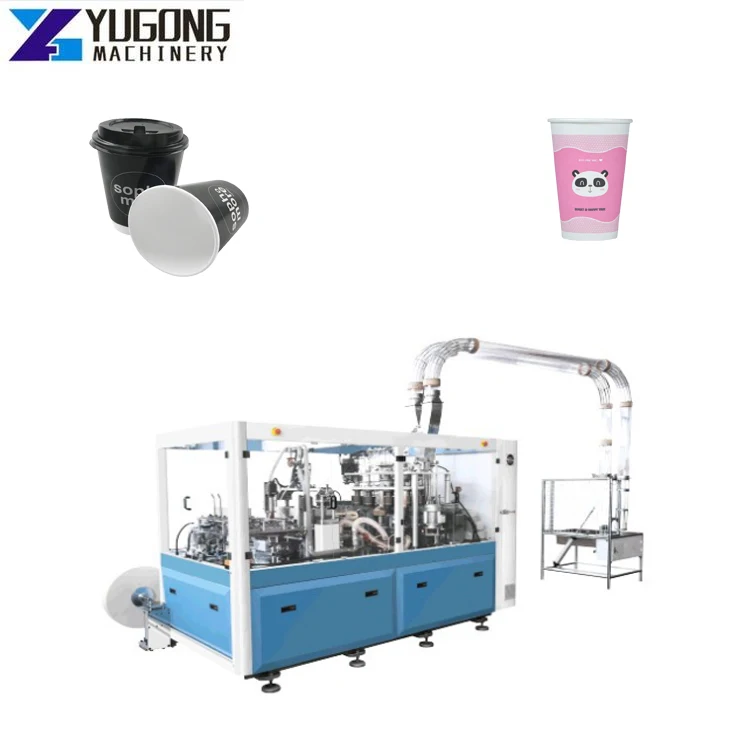 YUGONG Low Cost Paper Cup Making Machine Production Line Price