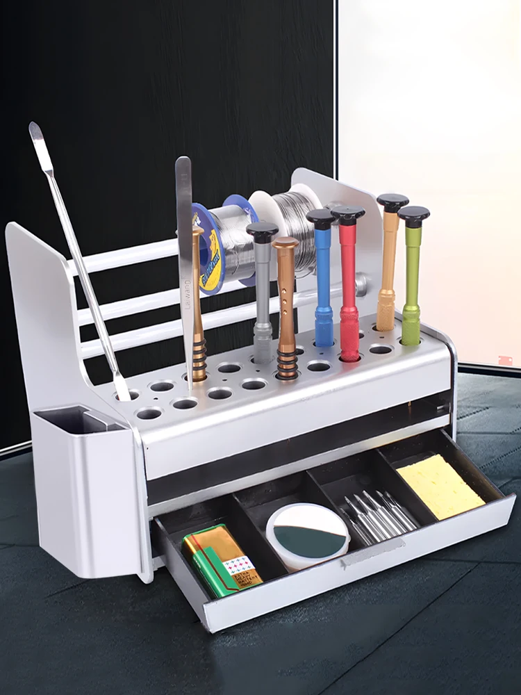 Multifunctional Repair Tool Storage Box Sorting Parts Storage Box Screwdriver Storage Box Desktop Storage Maintenance Tool Cabin