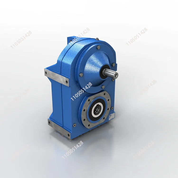 Parallel shaft helical gear reducer Horizontal hardened surface gearbox Small gear reducer can be customized