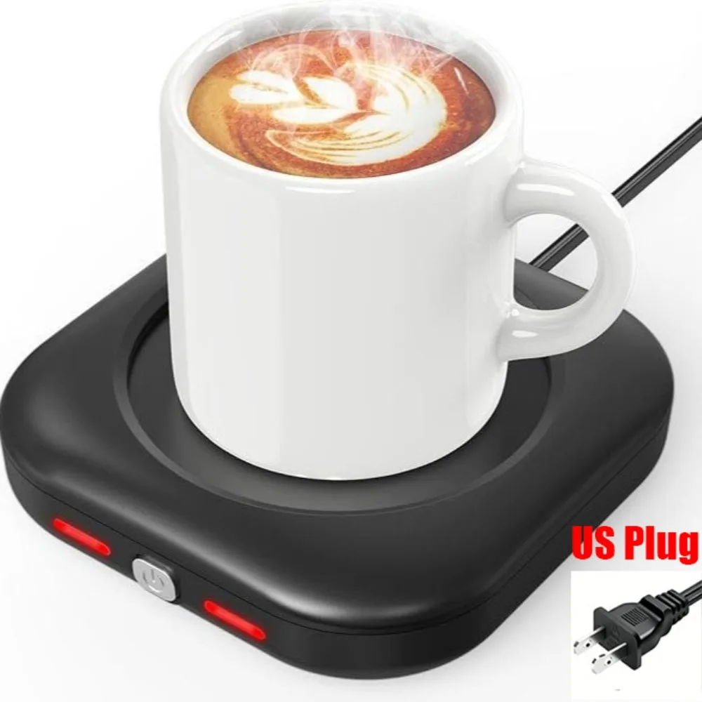 Auto Shut Off Coffee Mug Warmer Timer Function 3 Temperature Setting Desk Cup Heater Thermostat Coaster Smart Cup Warmer