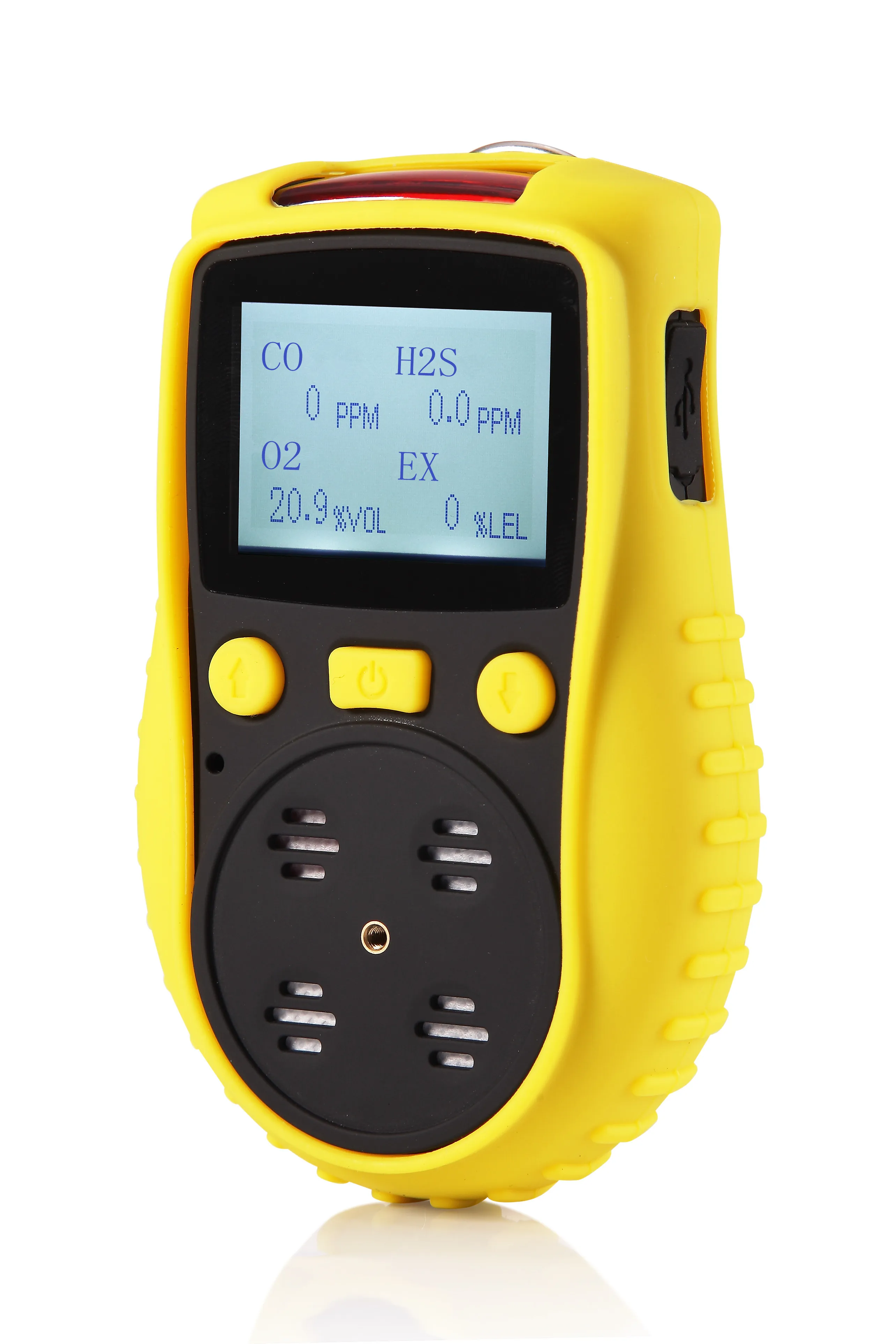 Upgrade4 in 1 CO H2S O2 LEL multi gas leak detector meter tester ATEX CE ISO9001