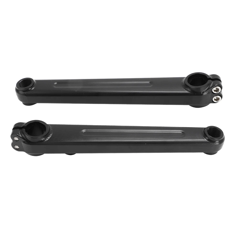 For BMX Crank arm kit Cranks Arms BMX 3-piece Cranks 175 mm Chrome Old School
