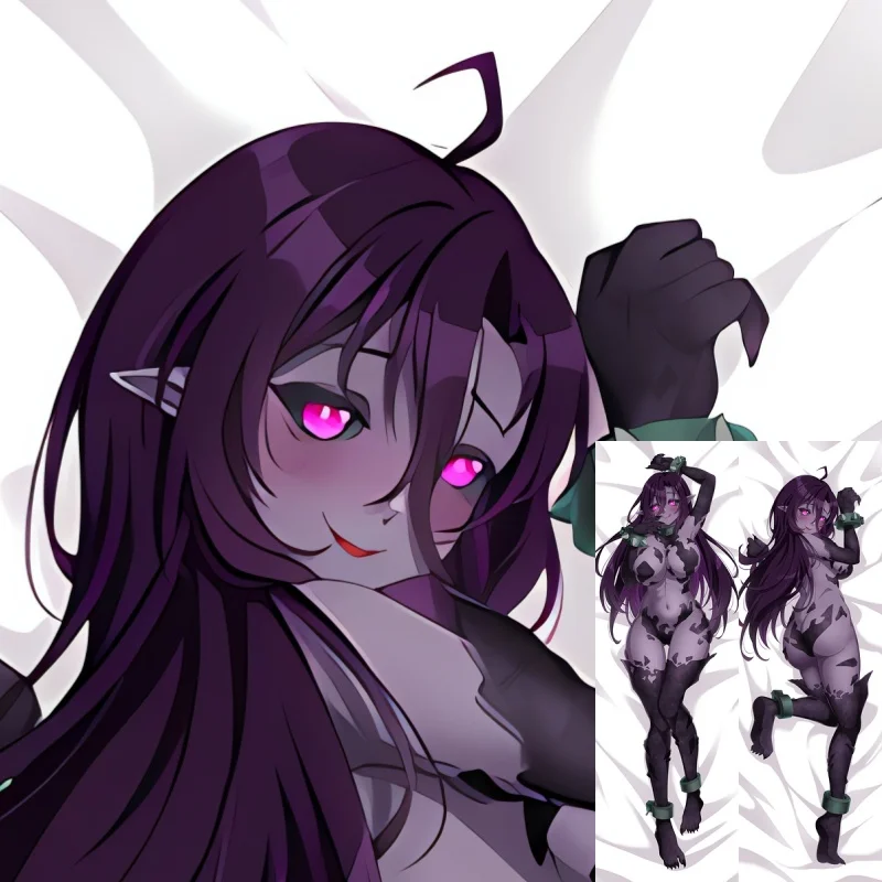 

Dakimakura Anime ElsTheSlimeGirl Double-sided Print Life-size Body Pillow Cover Bedding Gifts