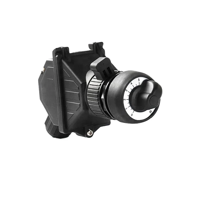 Potenciómetro giratorio resistente al agua IP66 a prueba de explosiones AC/DC220V para zona 1 y zona 2 utiliza certificado Ex NEPSI y CNEX
